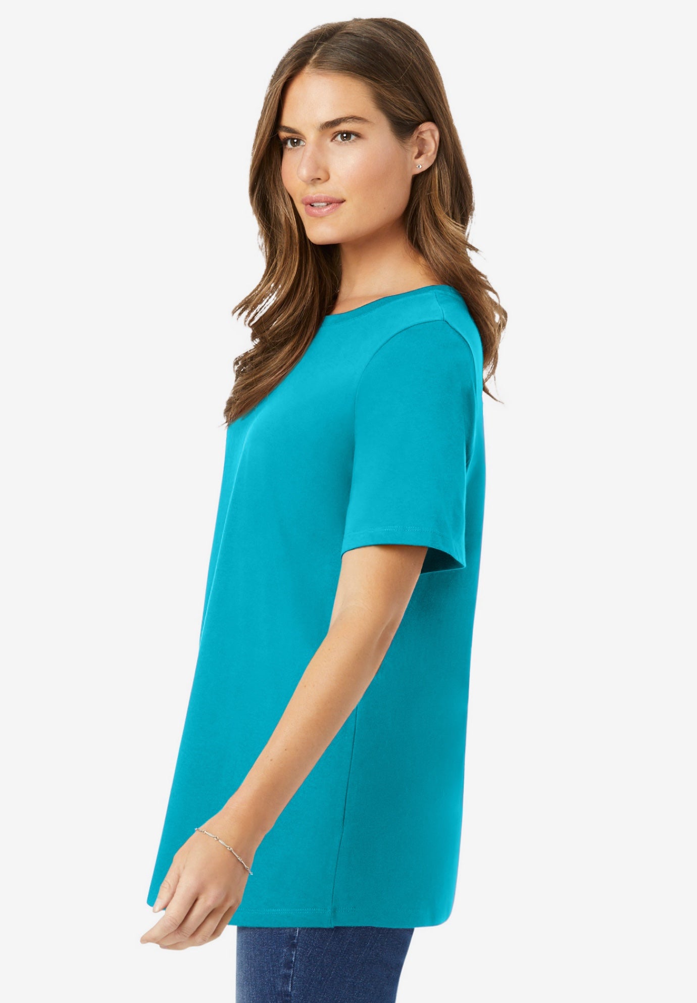 Perfect Short-Sleeve Crewneck Tee image number 2