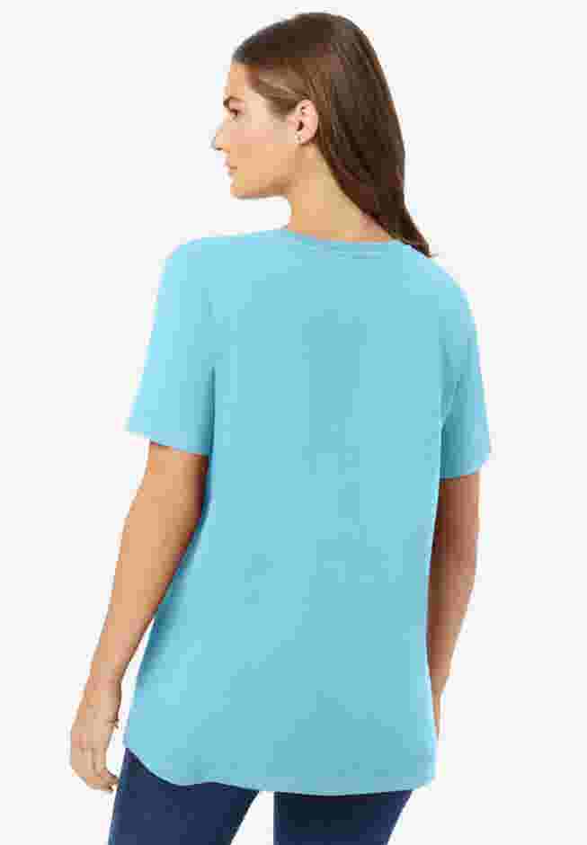 Perfect Short-Sleeve Crewneck Tee image number 1