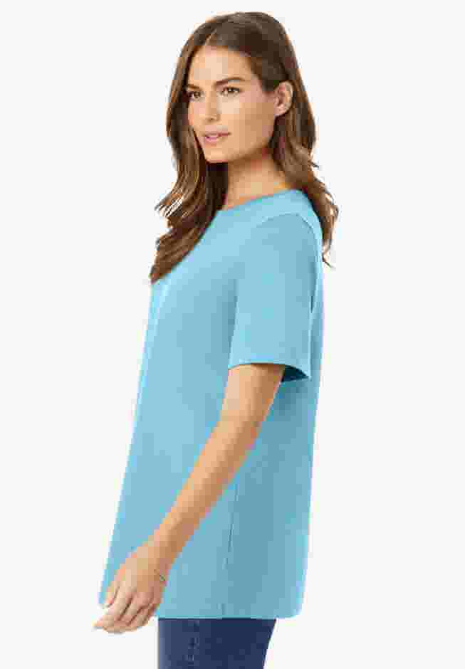 Perfect Short-Sleeve Crewneck Tee image number 2
