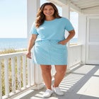 Perfect Short-Sleeve Crewneck Cotton Tee image number null