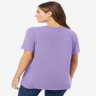 Perfect Short-Sleeve Crewneck Tee image number null