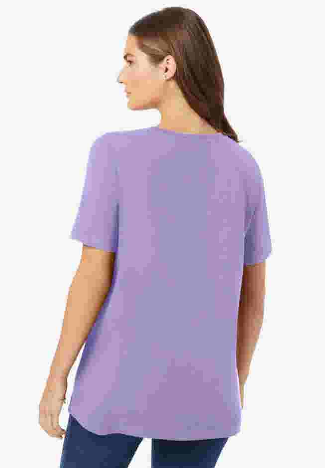 Perfect Short-Sleeve Crewneck Tee image number 1