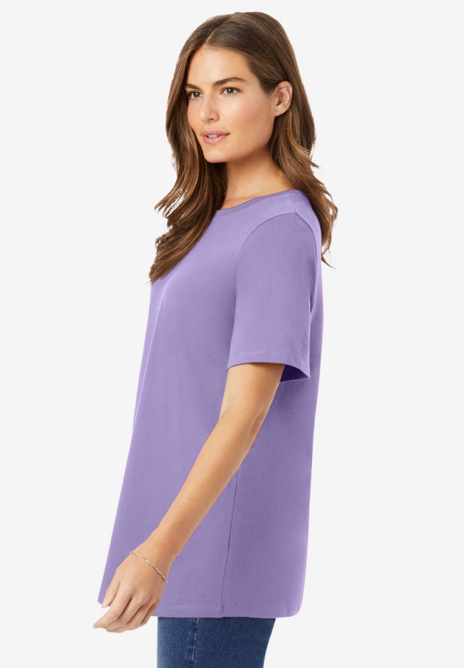 Perfect Short-Sleeve Crewneck Tee image number 2