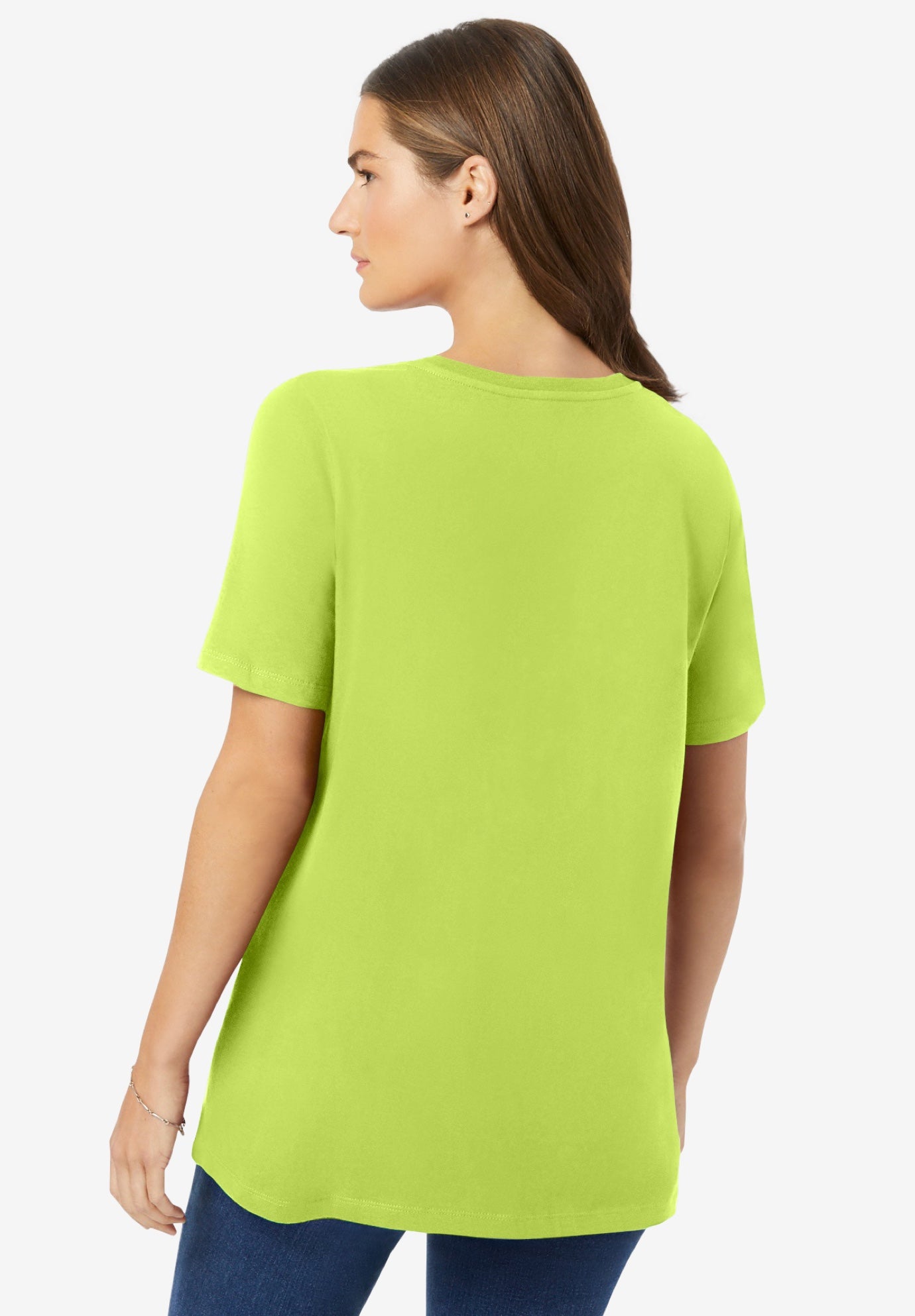 Perfect Short-Sleeve Crewneck Tee image number 1