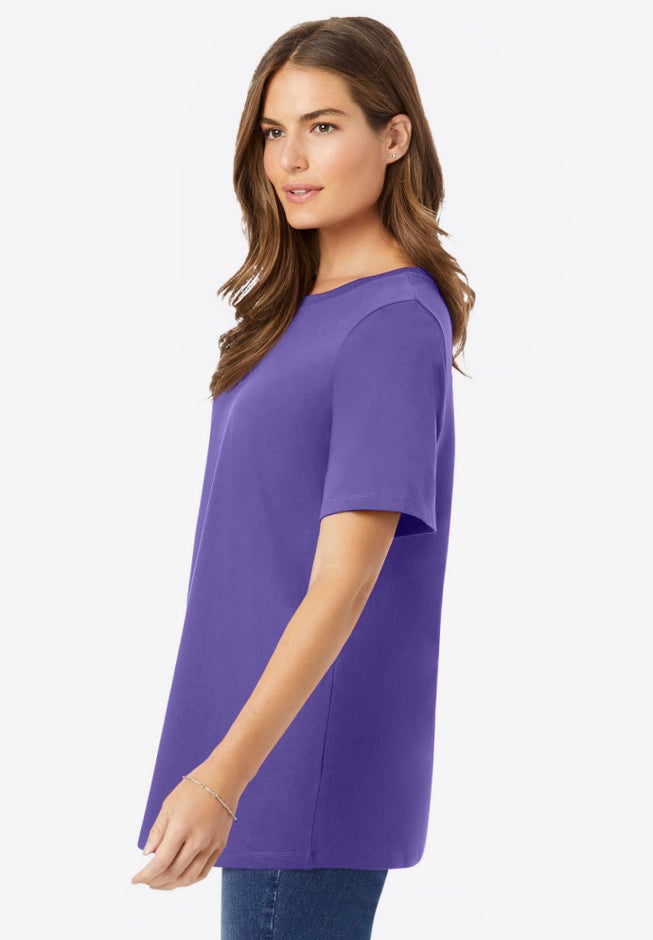 Perfect Short-Sleeve Crewneck Tee image number 2