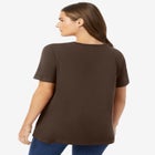 Perfect Short-Sleeve Crewneck Tee image number null