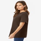 Perfect Short-Sleeve Crewneck Tee image number null