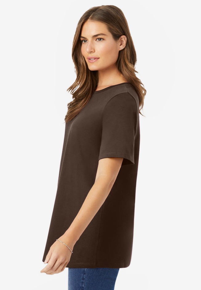 Perfect Short-Sleeve Crewneck Tee image number 2