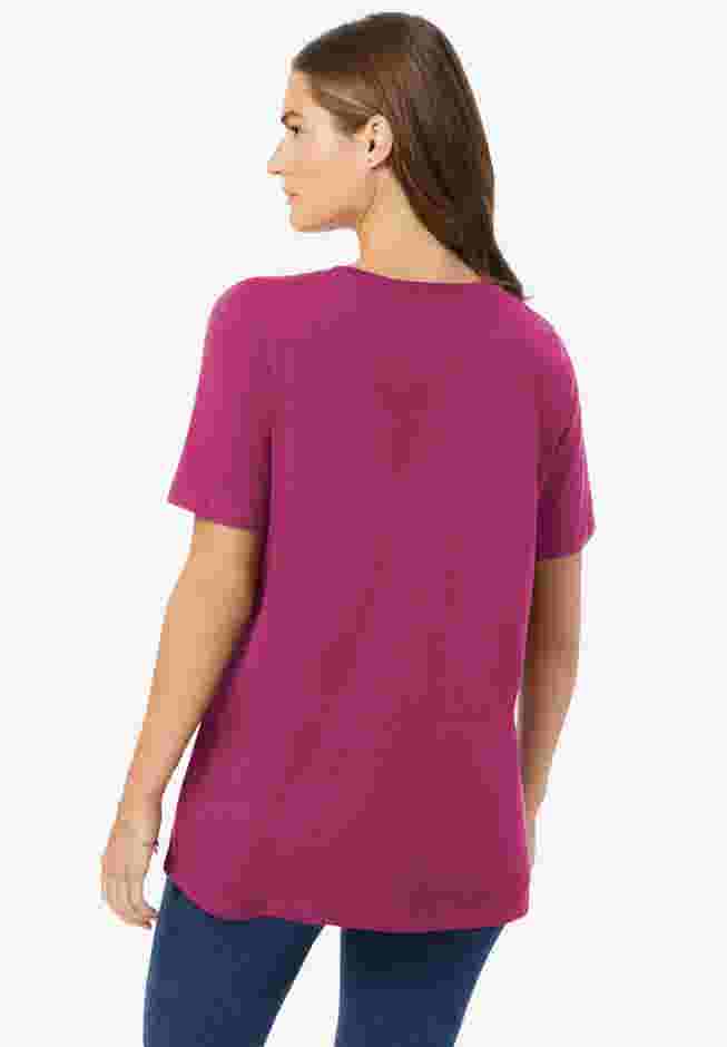 Perfect Short-Sleeve Crewneck Tee image number 1
