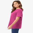 Perfect Short-Sleeve Crewneck Tee image number null