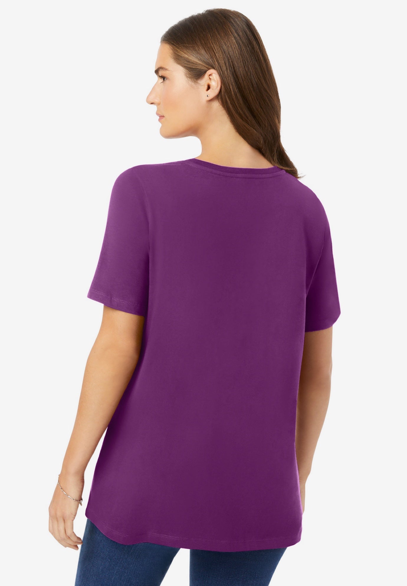 Perfect Short-Sleeve Crewneck Tee image number 1