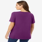 Perfect Short-Sleeve Crewneck Tee image number null