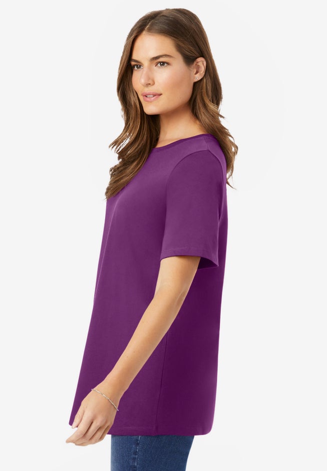 Perfect Short-Sleeve Crewneck Tee image number 2