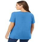Perfect Short-Sleeve Crewneck Tee image number null