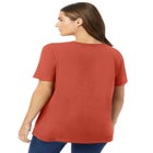 Perfect Short-Sleeve Crewneck Tee image number null