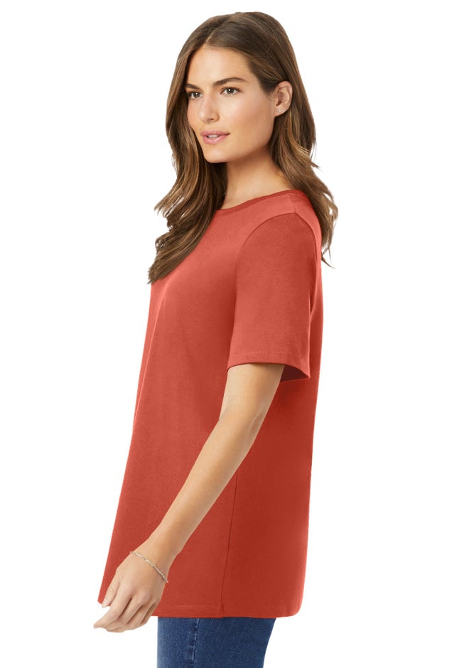 Perfect Short-Sleeve Crewneck Tee image number 2