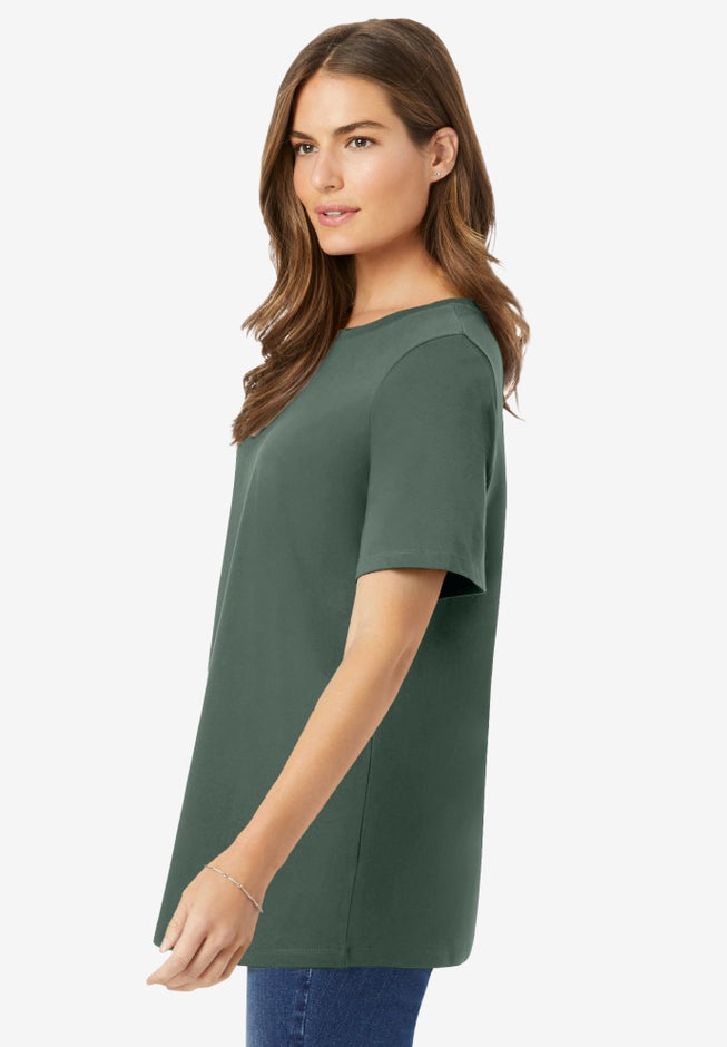 Perfect Short-Sleeve Crewneck Tee image number 2