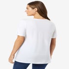 Perfect Short-Sleeve Crewneck Tee image number null