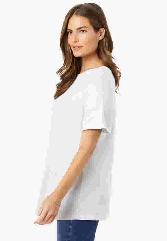 Perfect Short-Sleeve Crewneck Tee image number 2