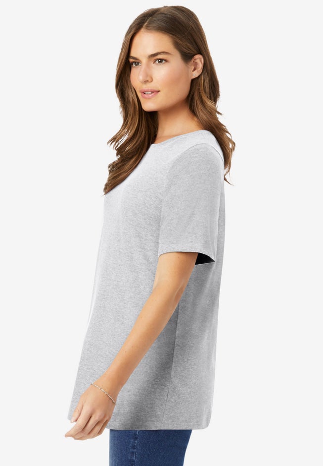 Perfect Short-Sleeve Crewneck Tee image number 2