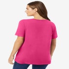Perfect Short-Sleeve Crewneck Tee image number null