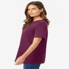 Perfect Short-Sleeve Crewneck Tee image number null