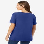 Perfect Short-Sleeve Crewneck Tee image number null