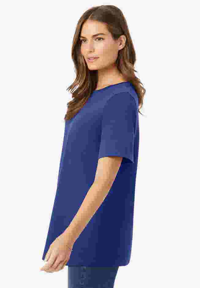 Perfect Short-Sleeve Crewneck Tee image number 2