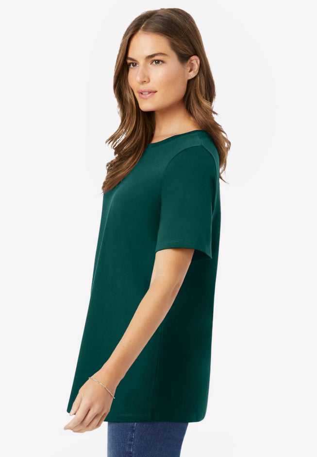 Perfect Short-Sleeve Crewneck Tee image number 2