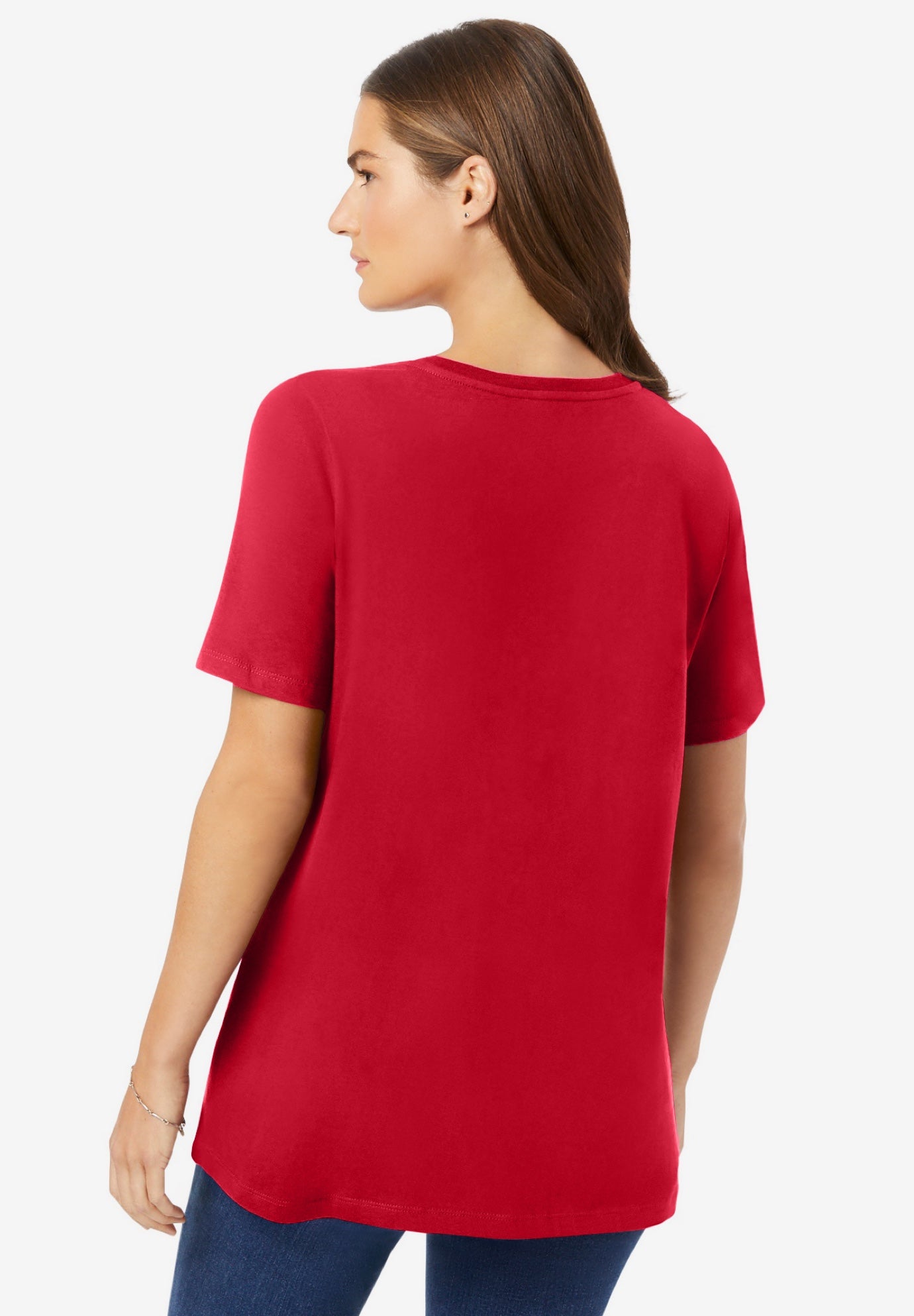 Perfect Short-Sleeve Crewneck Tee image number 1