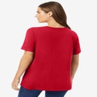 Perfect Short-Sleeve Crewneck Tee image number null