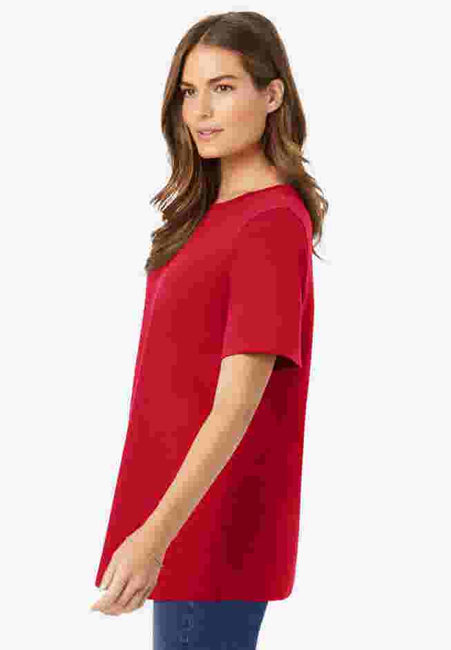 Perfect Short-Sleeve Crewneck Tee image number 2