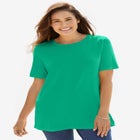 Perfect Short-Sleeve Crewneck Tee image number null