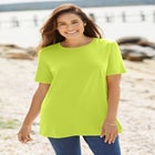 Perfect Short-Sleeve Crewneck Tee image number null