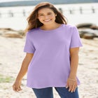 Perfect Short-Sleeve Crewneck Tee image number null