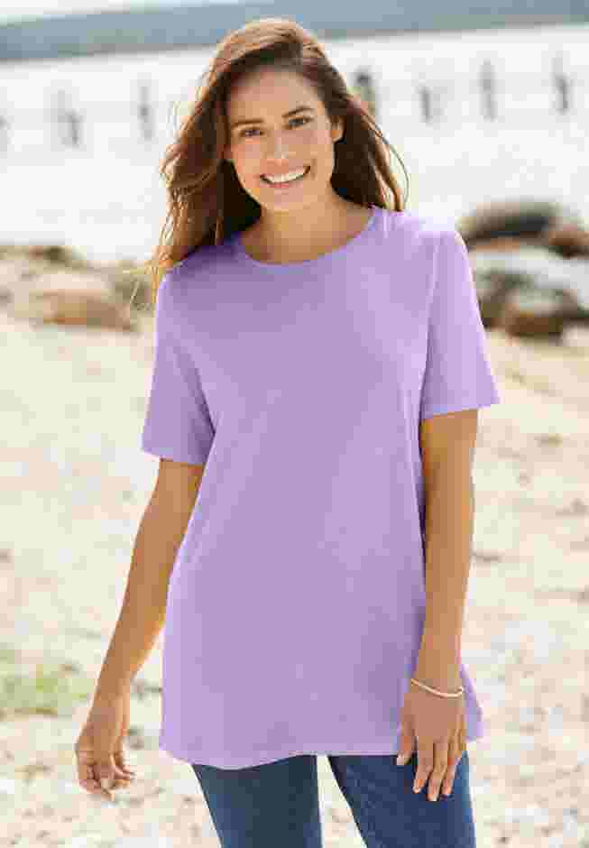 Perfect Short-Sleeve Crewneck Tee image number 0