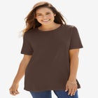 Perfect Short-Sleeve Crewneck Tee image number null