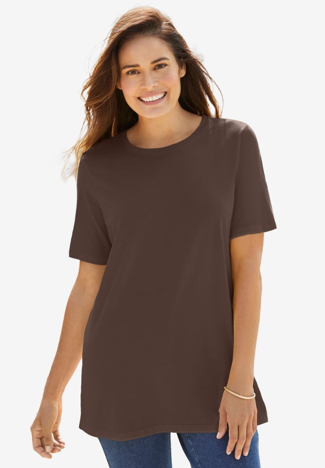 Perfect Short-Sleeve Crewneck Tee image number 0