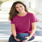 Perfect Short-Sleeve Crewneck Tee image number null