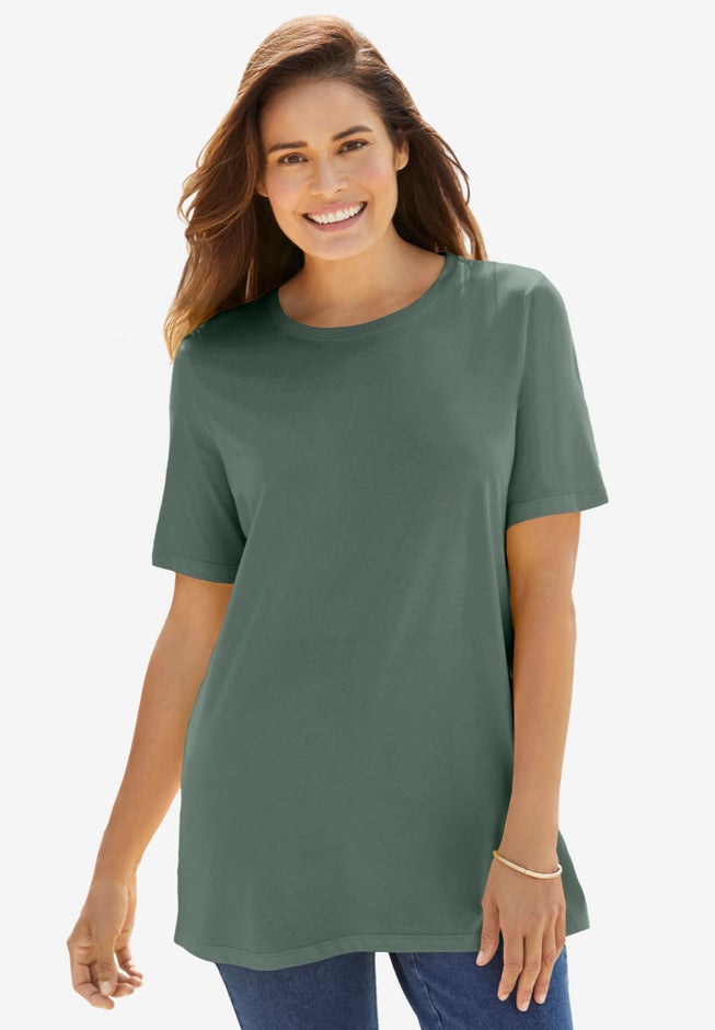 Perfect Short-Sleeve Crewneck Tee image number 6