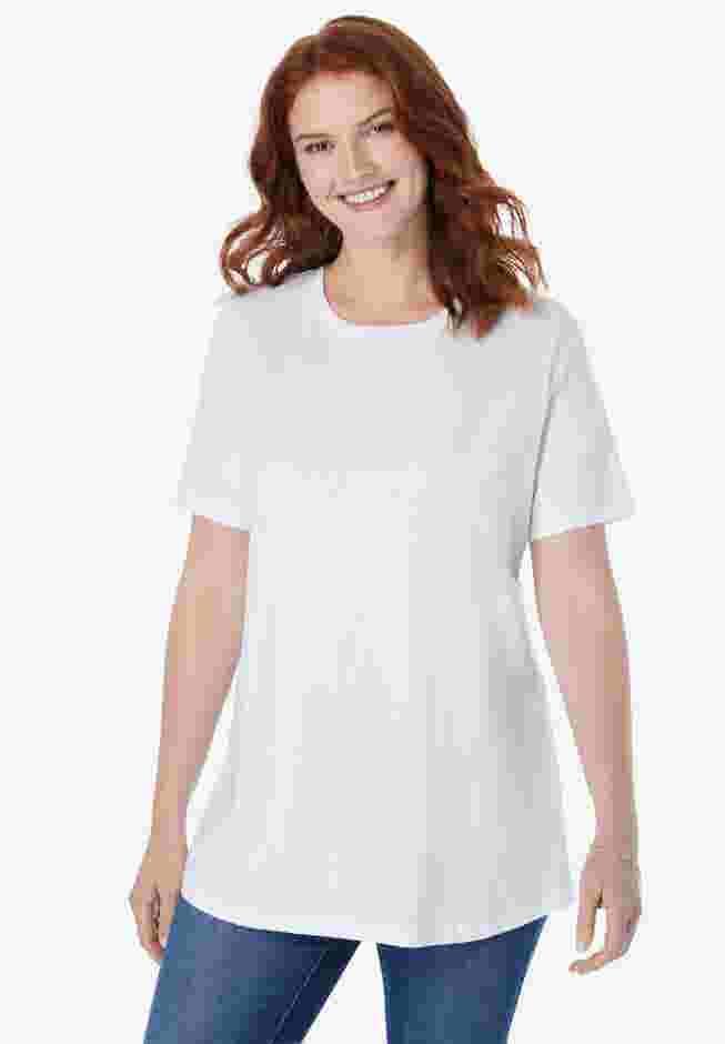 Perfect Short-Sleeve Crewneck Tee image number 0
