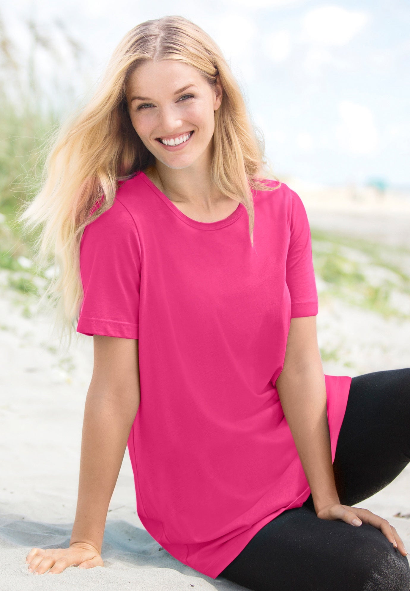 Perfect Short-Sleeve Crewneck Tee image number 0