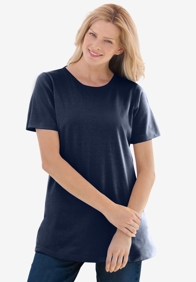 Perfect Short-Sleeve Crewneck Tee image number 0