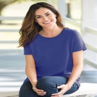 Perfect Short-Sleeve Crewneck Tee image number null