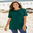 Perfect Short-Sleeve Crewneck Tee image number null
