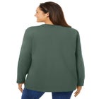 Perfect Long-Sleeve Crewneck Tee image number null