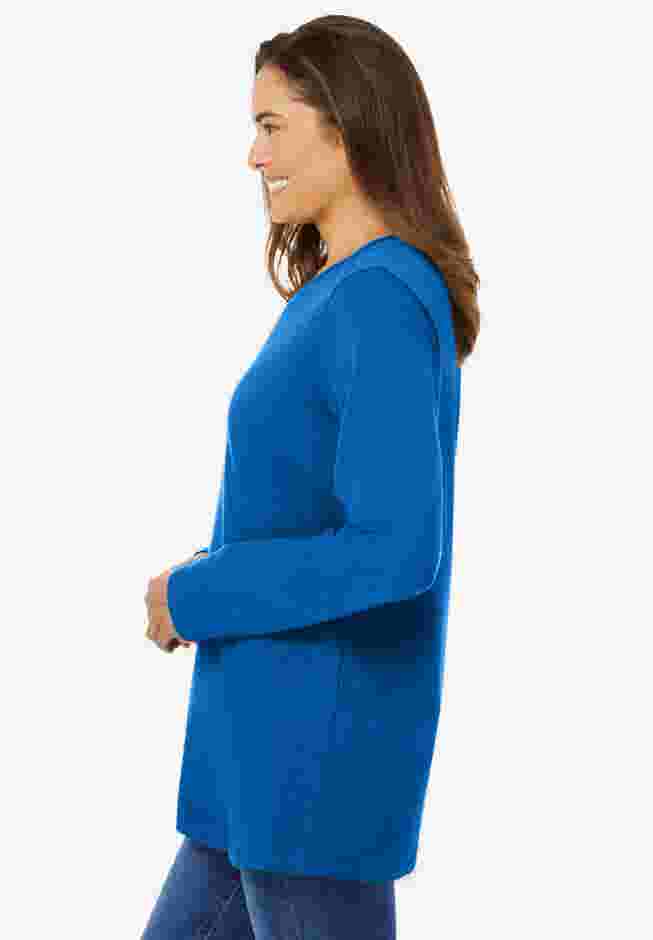 Perfect Long-Sleeve Crewneck Tee image number 2