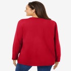 Perfect Long-Sleeve Crewneck Tee image number null