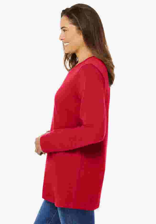 Perfect Long-Sleeve Crewneck Tee image number 2