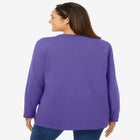 Perfect Long-Sleeve Crewneck Tee image number null